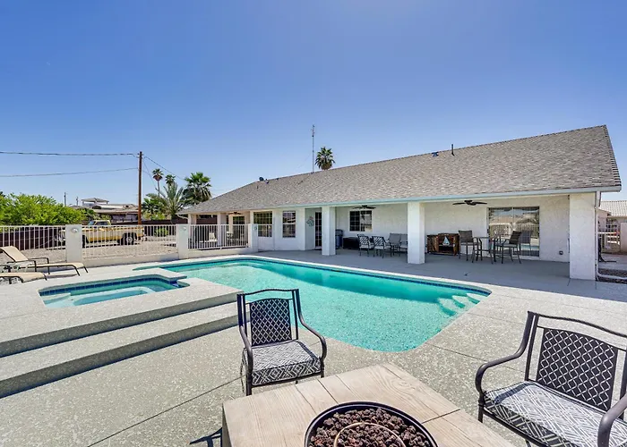 Ferienhaus Saltwater Pool & Patios: Havasu Home! *